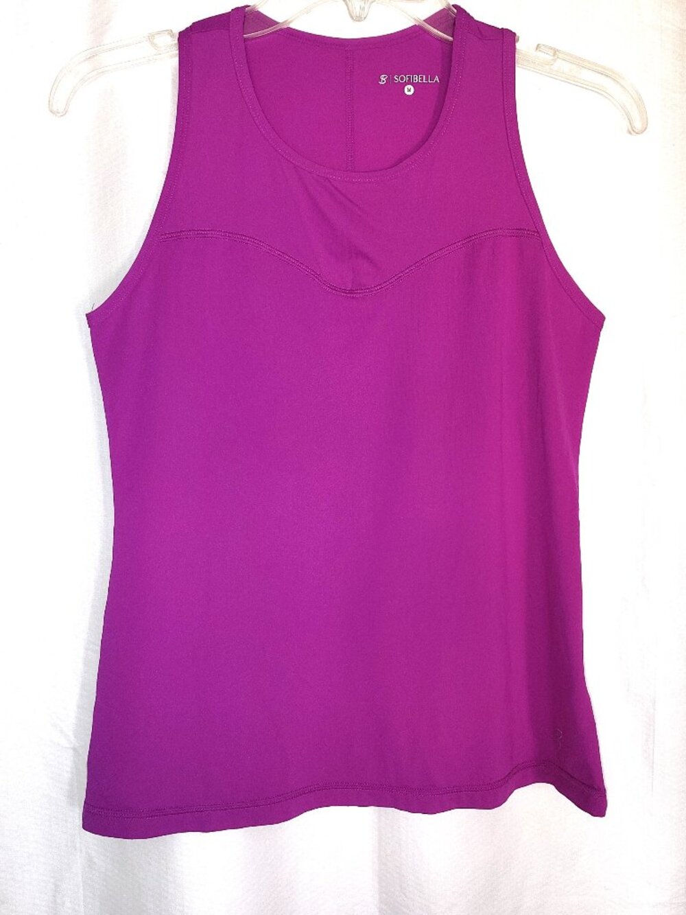 Sofibella Magenta Purple Active Tank Top Medium